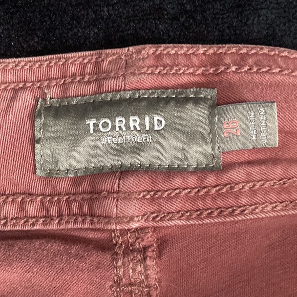 Torrid #feelthefit cotton/spandex pants - Picture 2 of 8